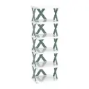 6 Layer Shoe Rack Design Plastic Foldable Shoe Cabinet Storage